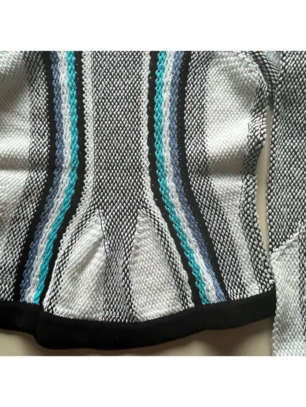 Peter Pilotto Scoop-Neck Striped Knit Sweater - Picture 12 of 15